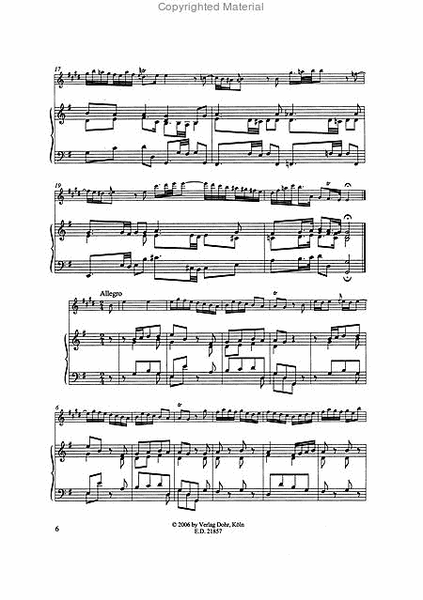 Sonata BWV 1035 (für Alt-Saxophon und Klavier (Orgel))
