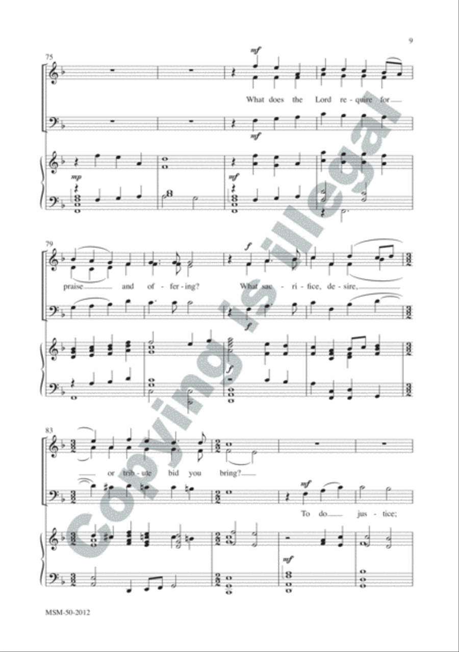 What Does the Lord Require? 3-Part scores gallery preview page 8