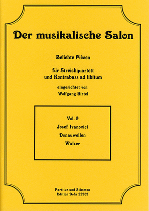 Book cover for Donauwellen -Walzer- (für Streichquartett)