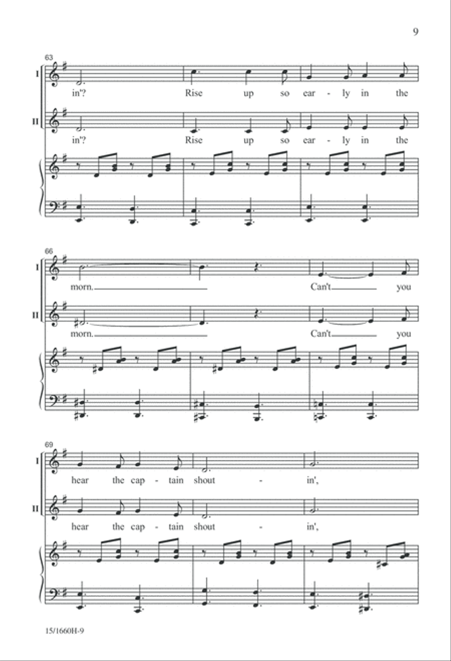 On the Railroad 2-Part scores gallery preview page 9