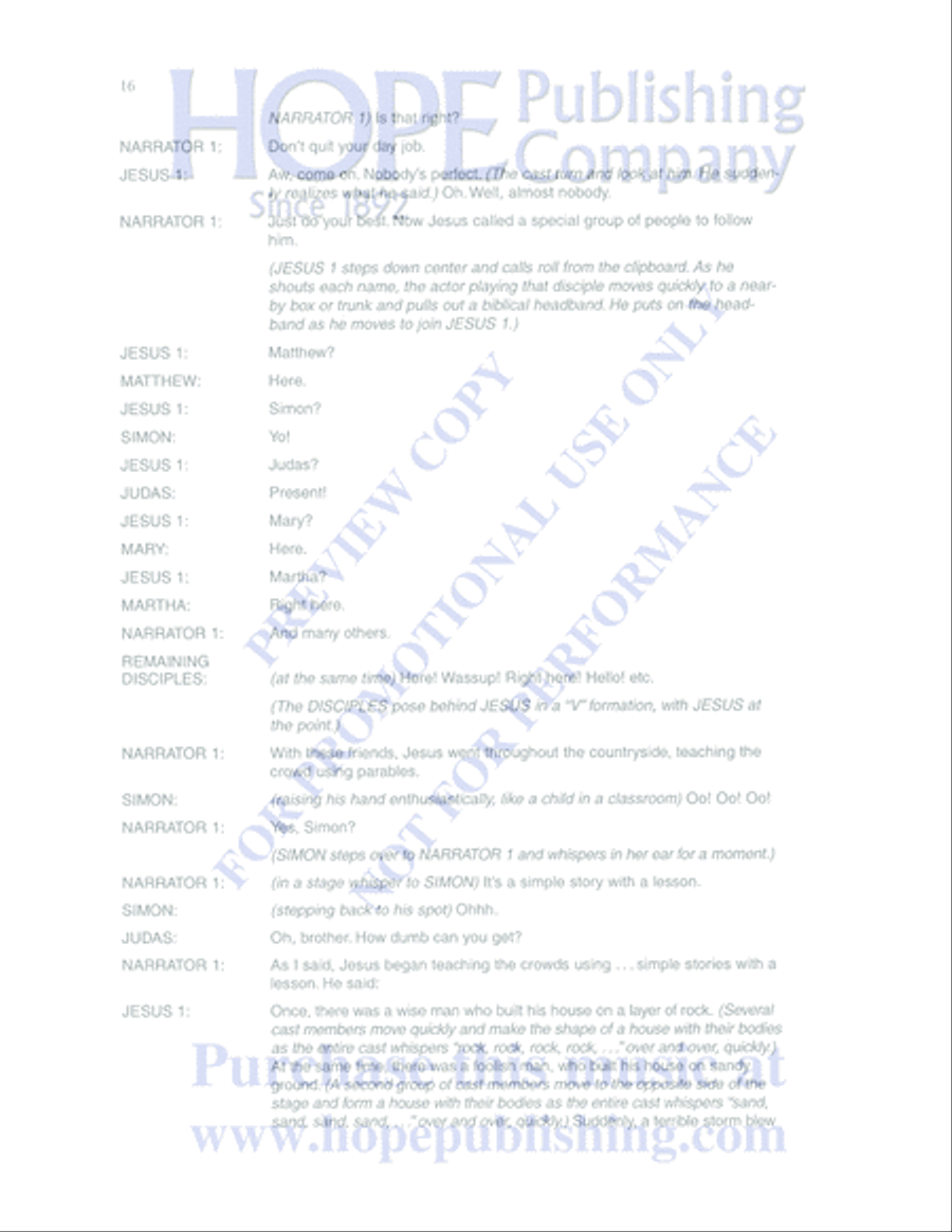 Once Upon a Parable Once Upon a Parable Unison Choir scores gallery preview page 16