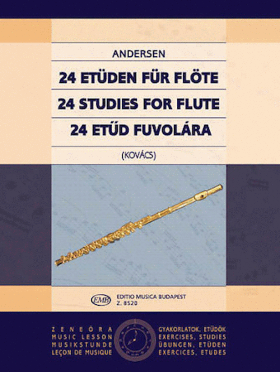 24 Studies for Flute, Op. 15 Flute Solo scores gallery preview page 1