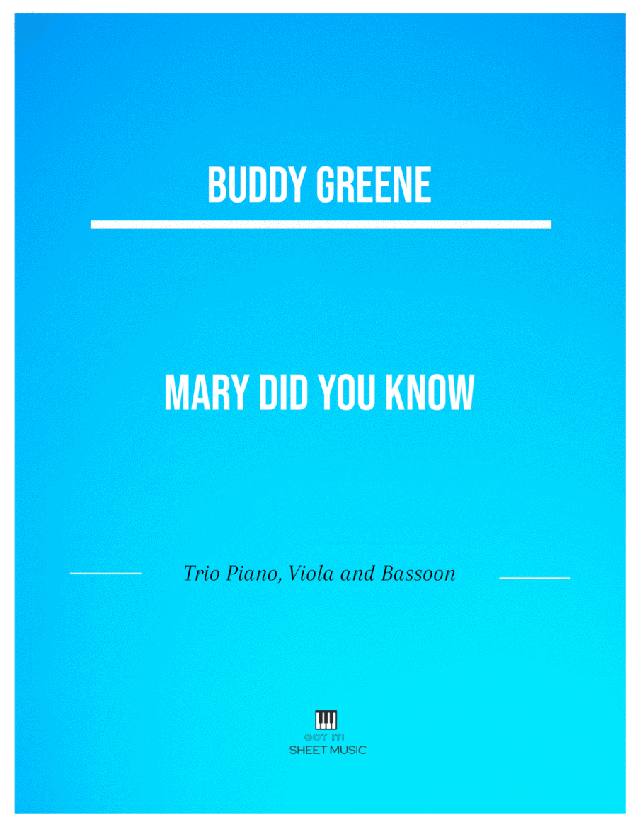 Mary, Did You Know? Small Ensemble scores gallery preview page 1