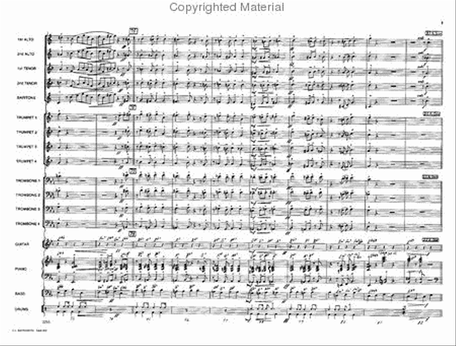 Captain Easy Jazz Ensemble scores gallery preview page 9