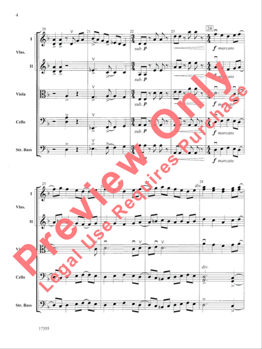 Mantras String Orchestra scores gallery preview page 5
