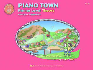 Book cover for Piano Town, Theory - Primer