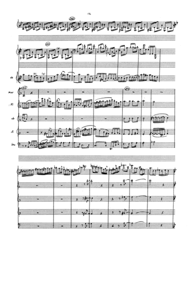 Quintet for Marimba and Winds (Score & Part)