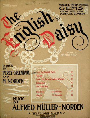 Book cover for I am the English Daisy
