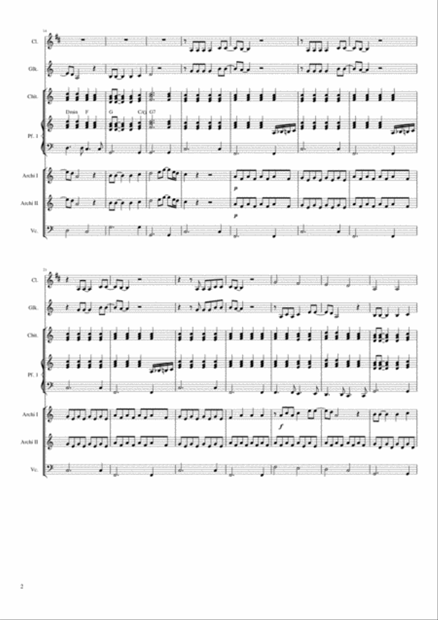 Imagine Imagine Clarinet scores gallery preview page 2