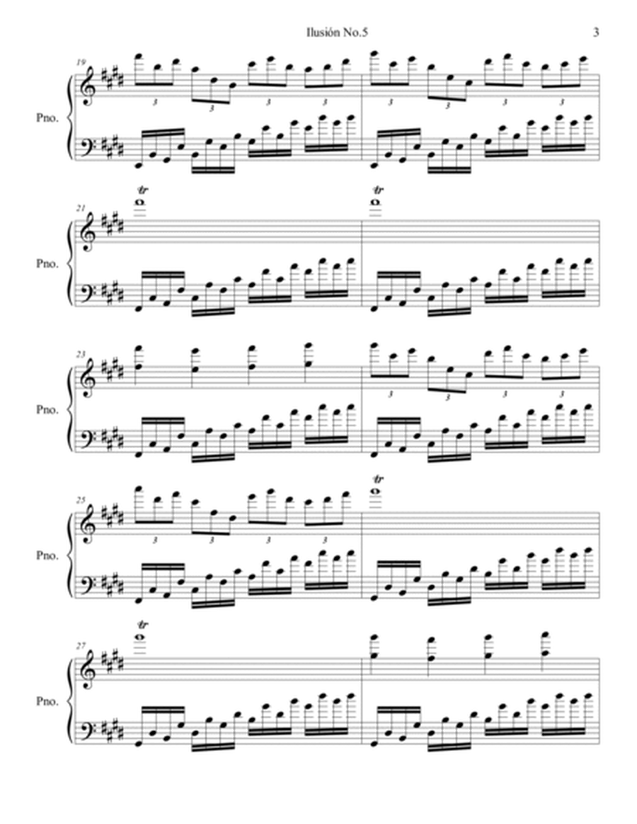 Illusions For Piano No.5