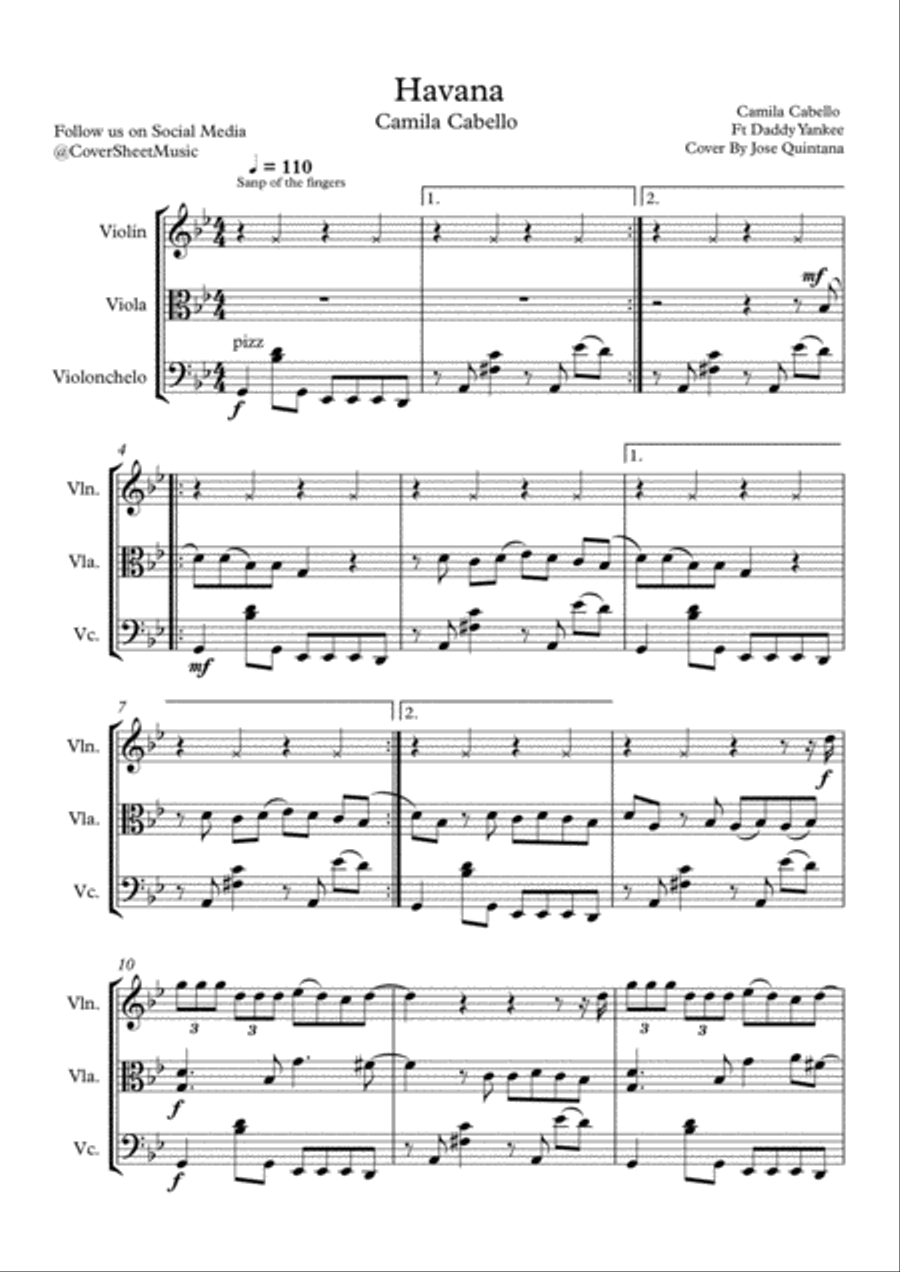 Havana String Trio scores gallery preview page 2