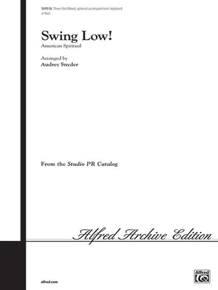 Book cover for Swing Low!