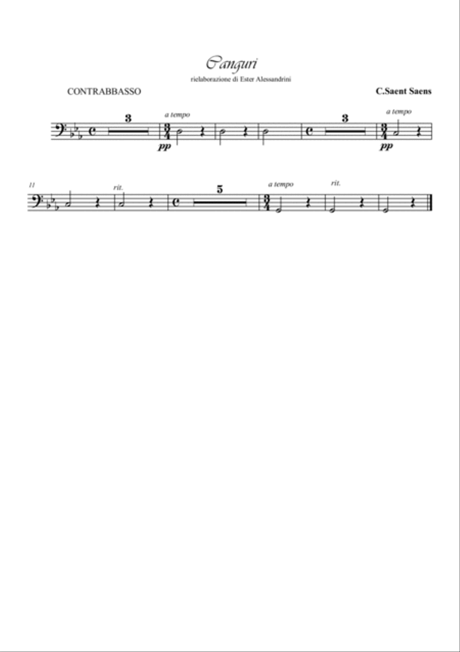 Carnival of the animals: 6-Kangaroos Small Ensemble scores gallery preview page 6