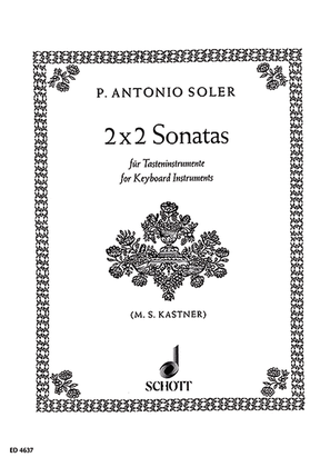 Book cover for 2 x 2 Sonatas