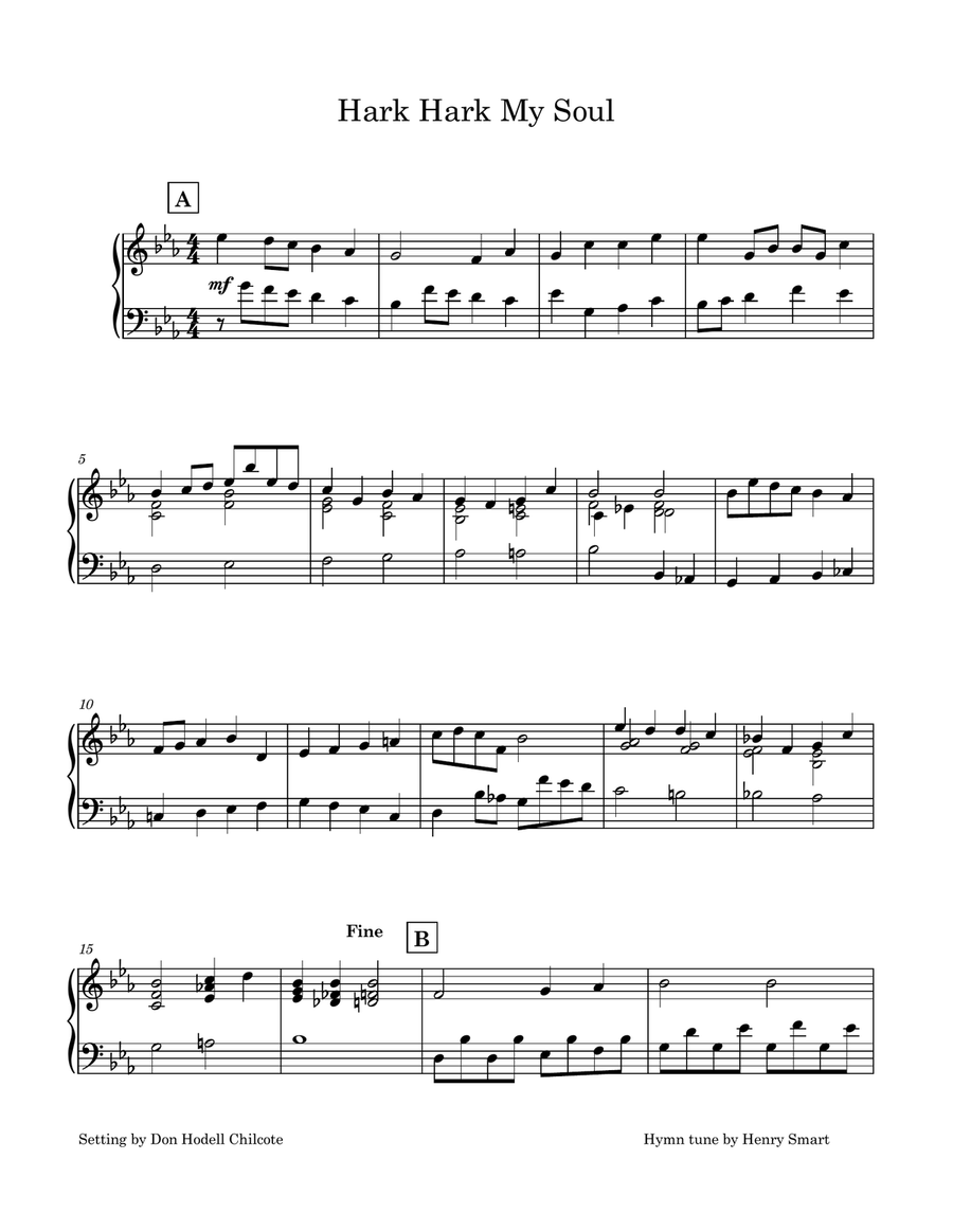Hark Hark My Soul Piano, Vocal, Guitar scores gallery preview page 2