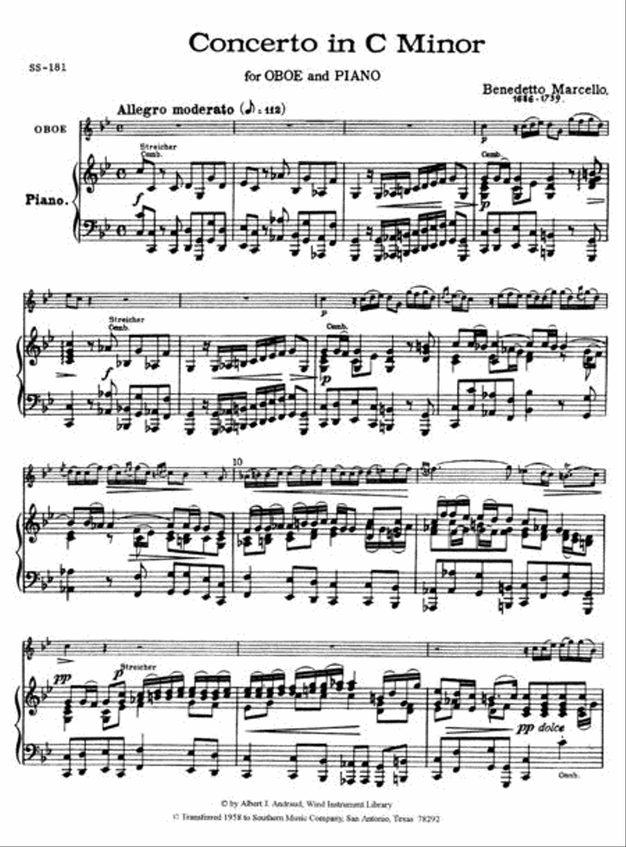 Concerto in C Minor Piano Accompaniment scores gallery preview page 3