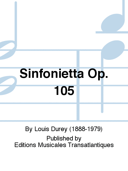 Sinfonietta Op. 105