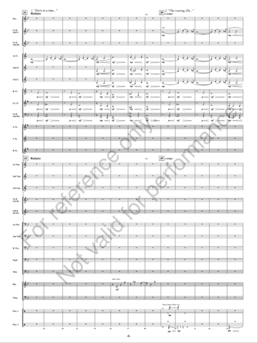 The Greatest Generation Concert Band scores gallery preview page 7