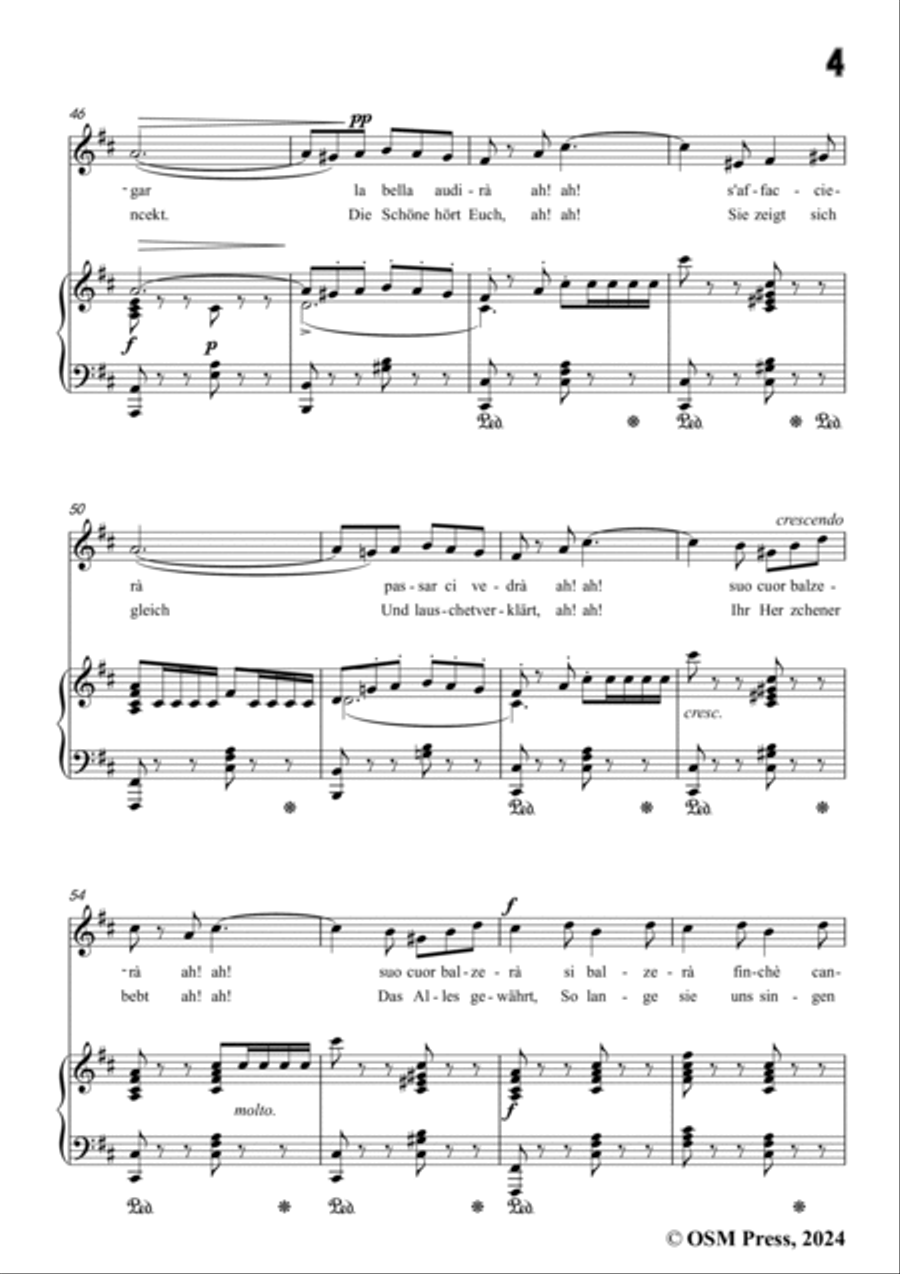 Paladilhe-Mandolinata( Souvenir de Rome),in D Major Voice scores gallery preview page 5