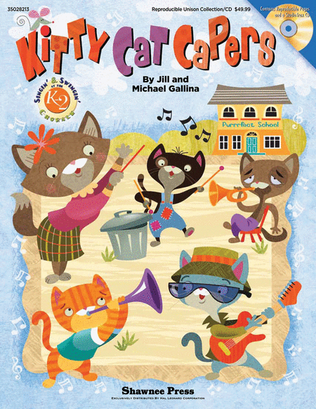 Book cover for Kitty Cat Capers