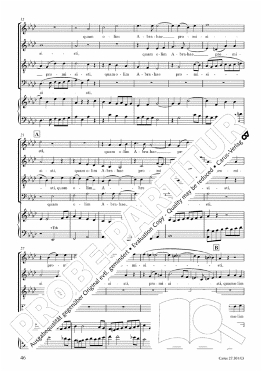 Requiem in F minor Requiem in F minor 4-Part scores gallery preview page 51