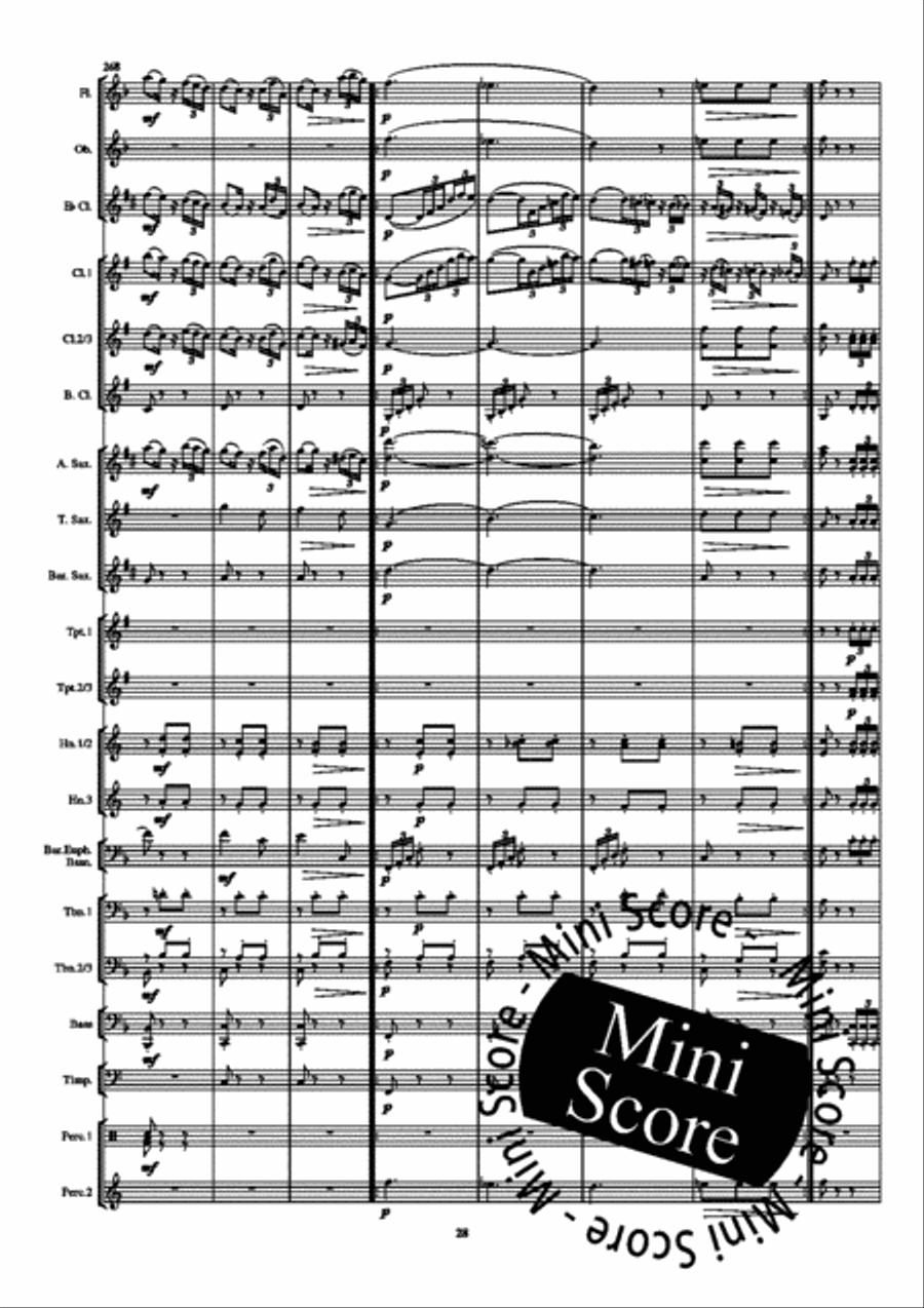 Traviata Per Banda Concert Band scores gallery preview page 32