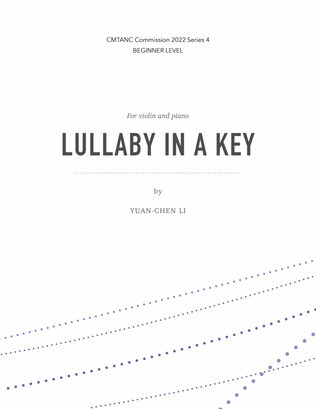 Lullaby in A Key for violin and piano
