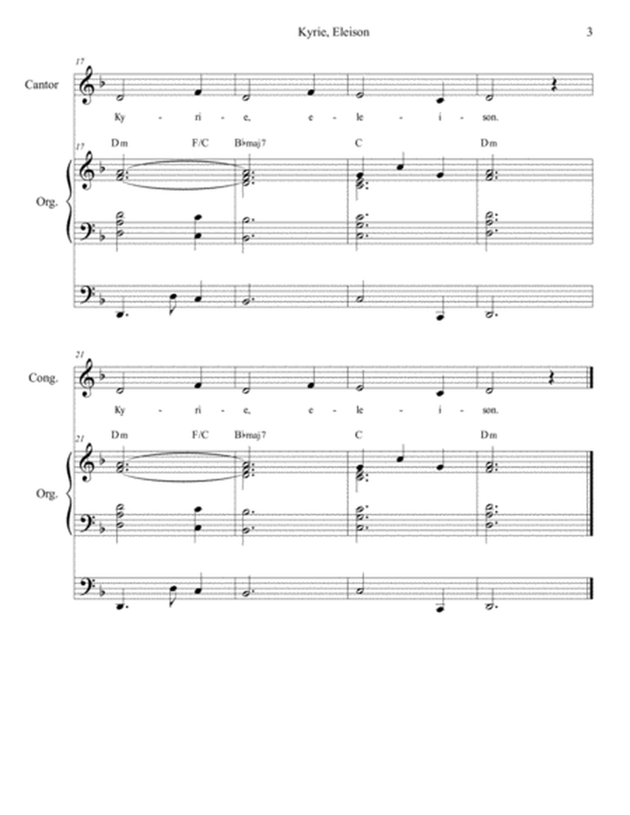 Mass Of The Immaculate Conception (Score) (SATB version) image number null
