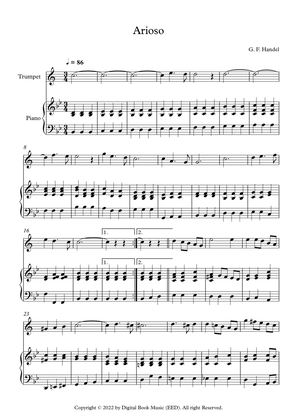 Arioso - George Frideric Handel (Trumpet + Piano)