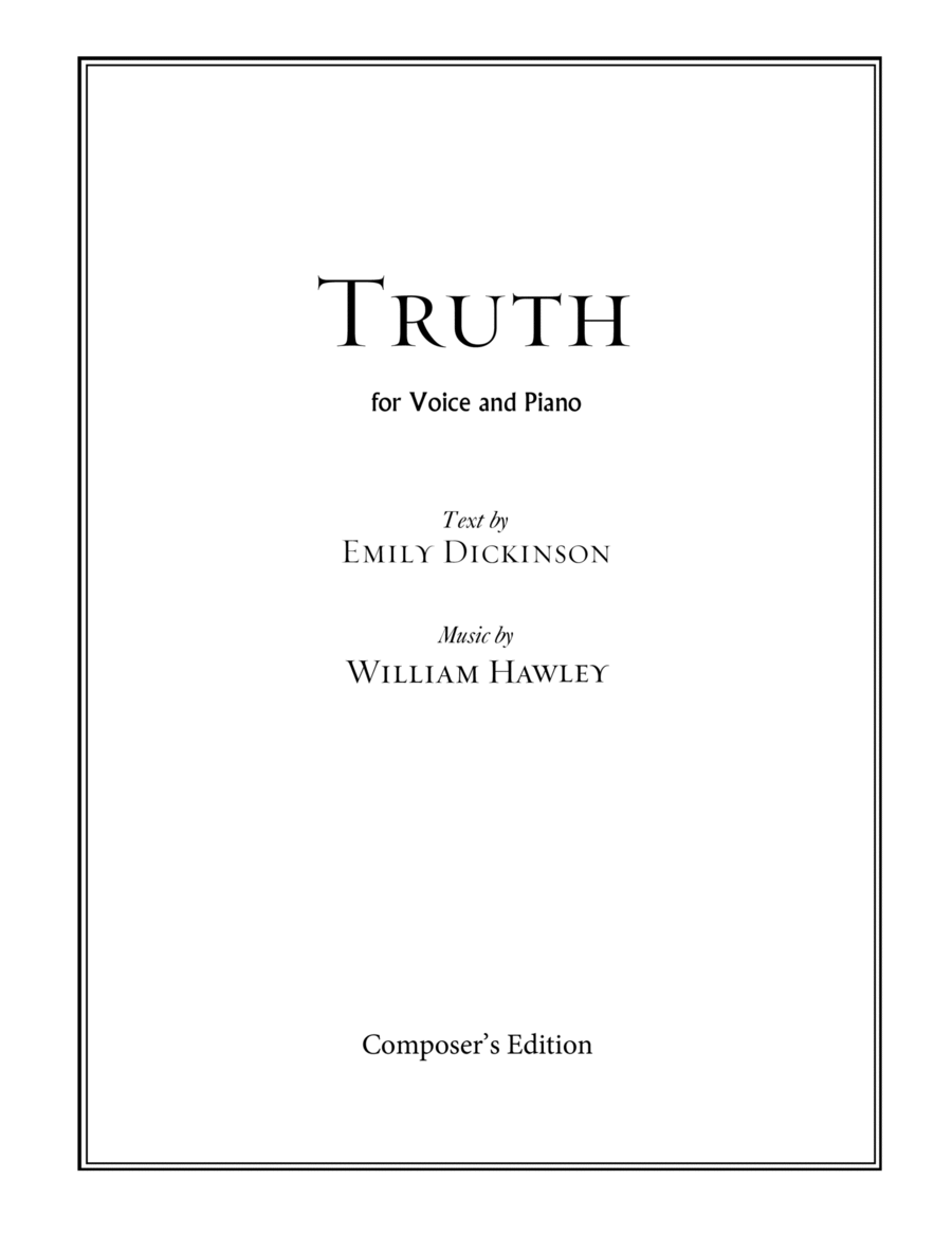Truth Voice scores gallery preview page 1