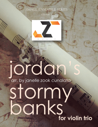 Book cover for On Jordan's Stormy Banks (Violin Trio)