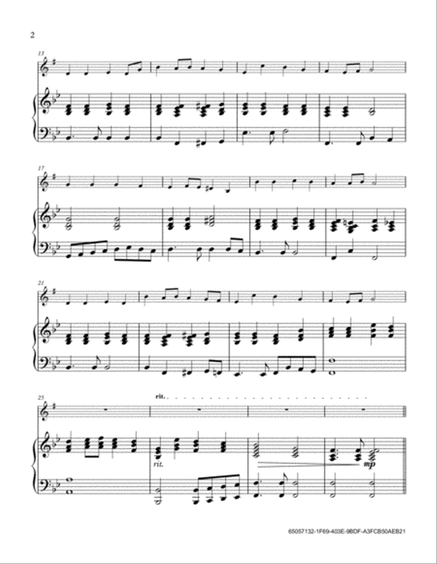Love Divine, All Loves Excelling Alto Saxophone scores gallery preview page 2