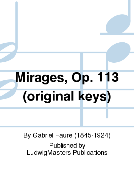 Mirages, Op. 113 (original keys)