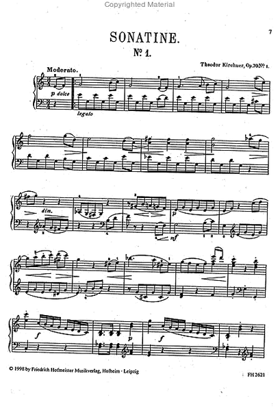 Funf Sonatinen, op. 70
