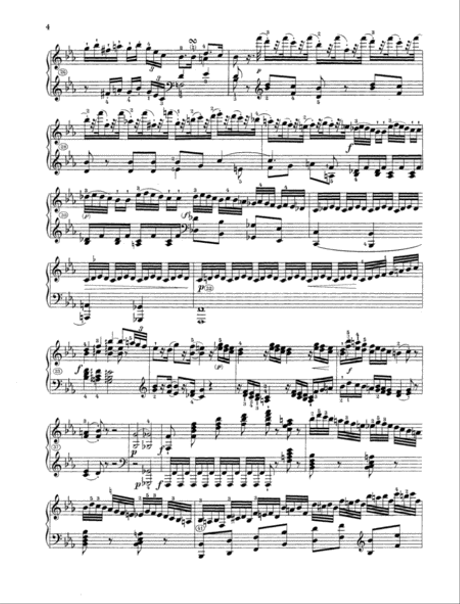 Sonata E-flat major, Hob. XVI:52 Piano Solo scores gallery preview page 3