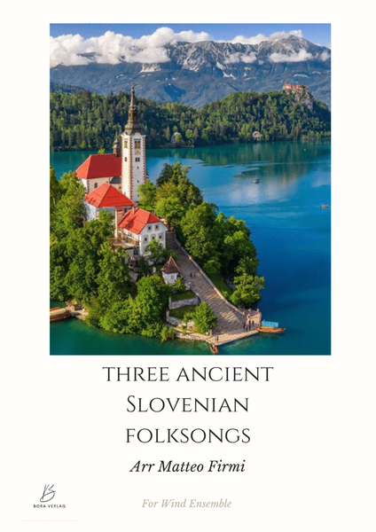 Three Ancient Slovenian Folksong - Score - Score Only image number null