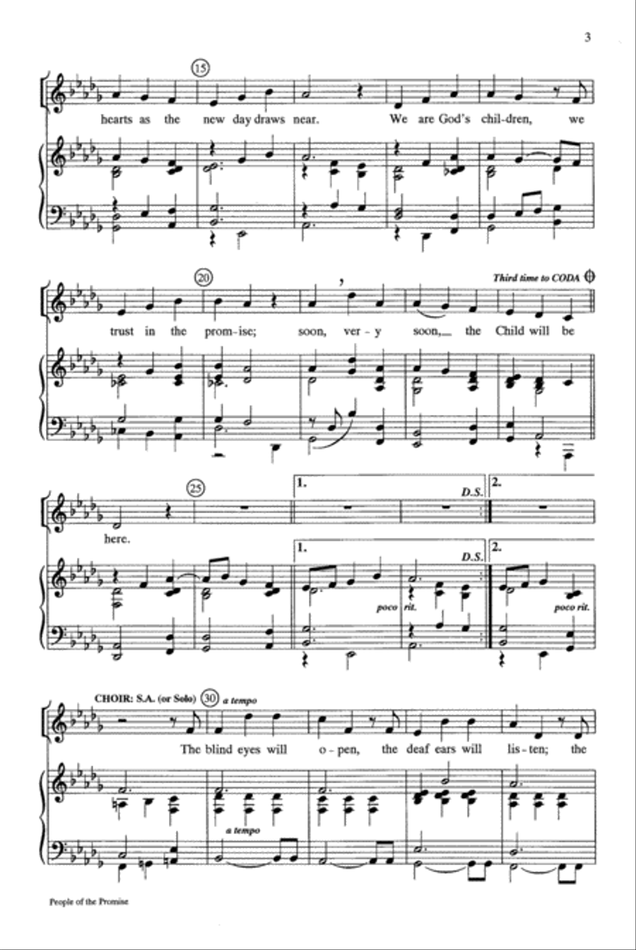 <br>Sheet music extract