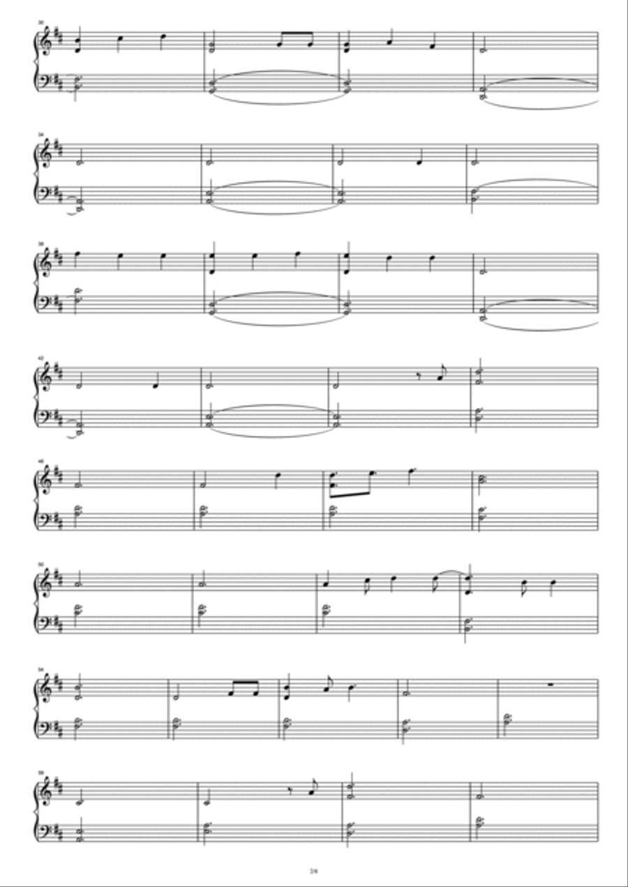 Say Something Say Something Piano Solo scores gallery preview page 2
