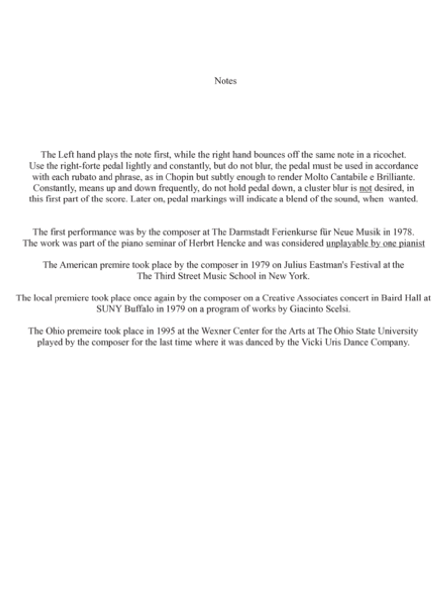 Aria for Piano Piano Solo scores gallery preview page 2