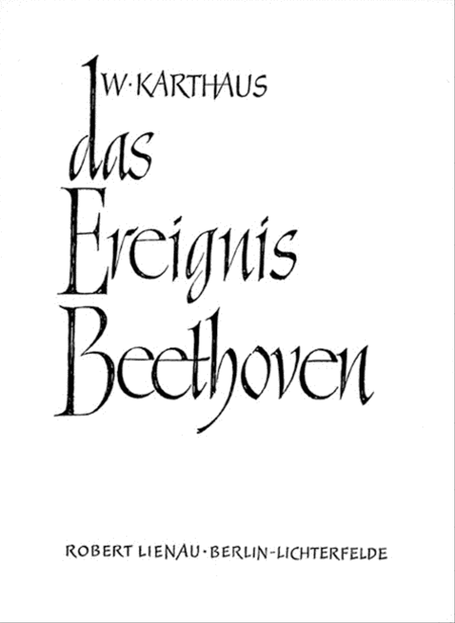 Das Ereignis Beethoven School and Community scores gallery preview page 1