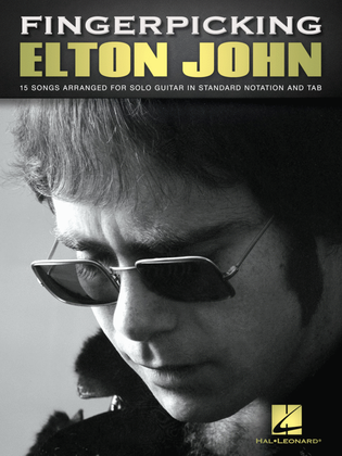 Book cover for Fingerpicking Elton John
