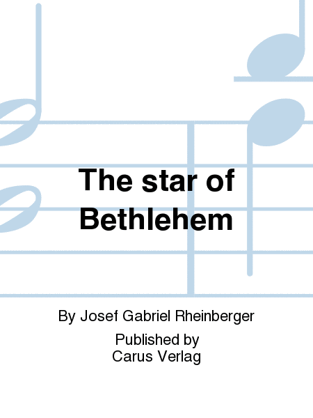 Der Stern von Bethlehem (The star of Bethlehem)