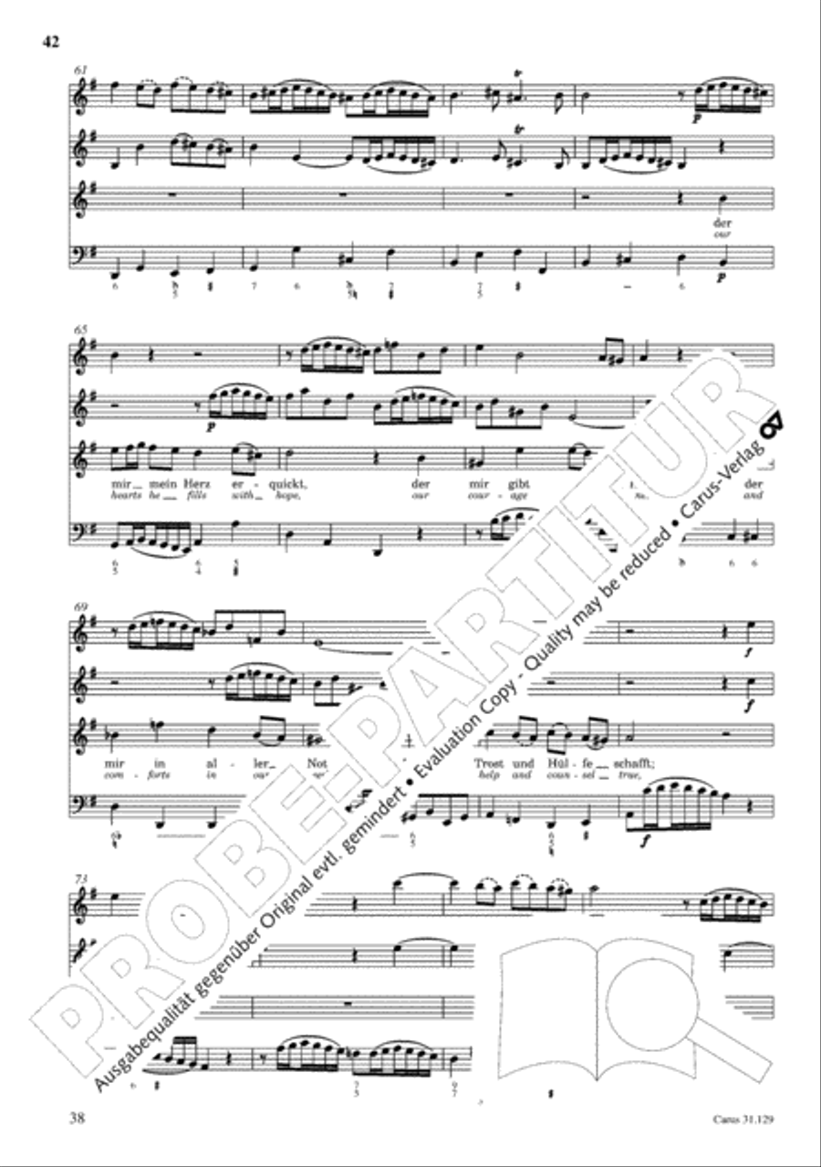 The Complete Sacred Vocal Works (Das geistliche Vokalwerk) Voice scores gallery preview page 43