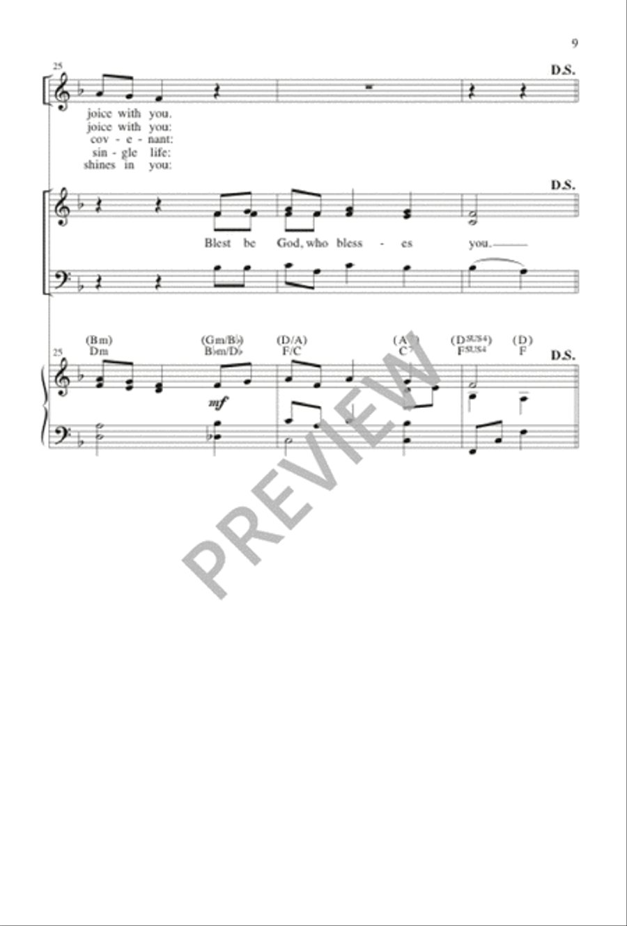 Love That Deepens with the Years - SAB edition 3-Part scores gallery preview page 10