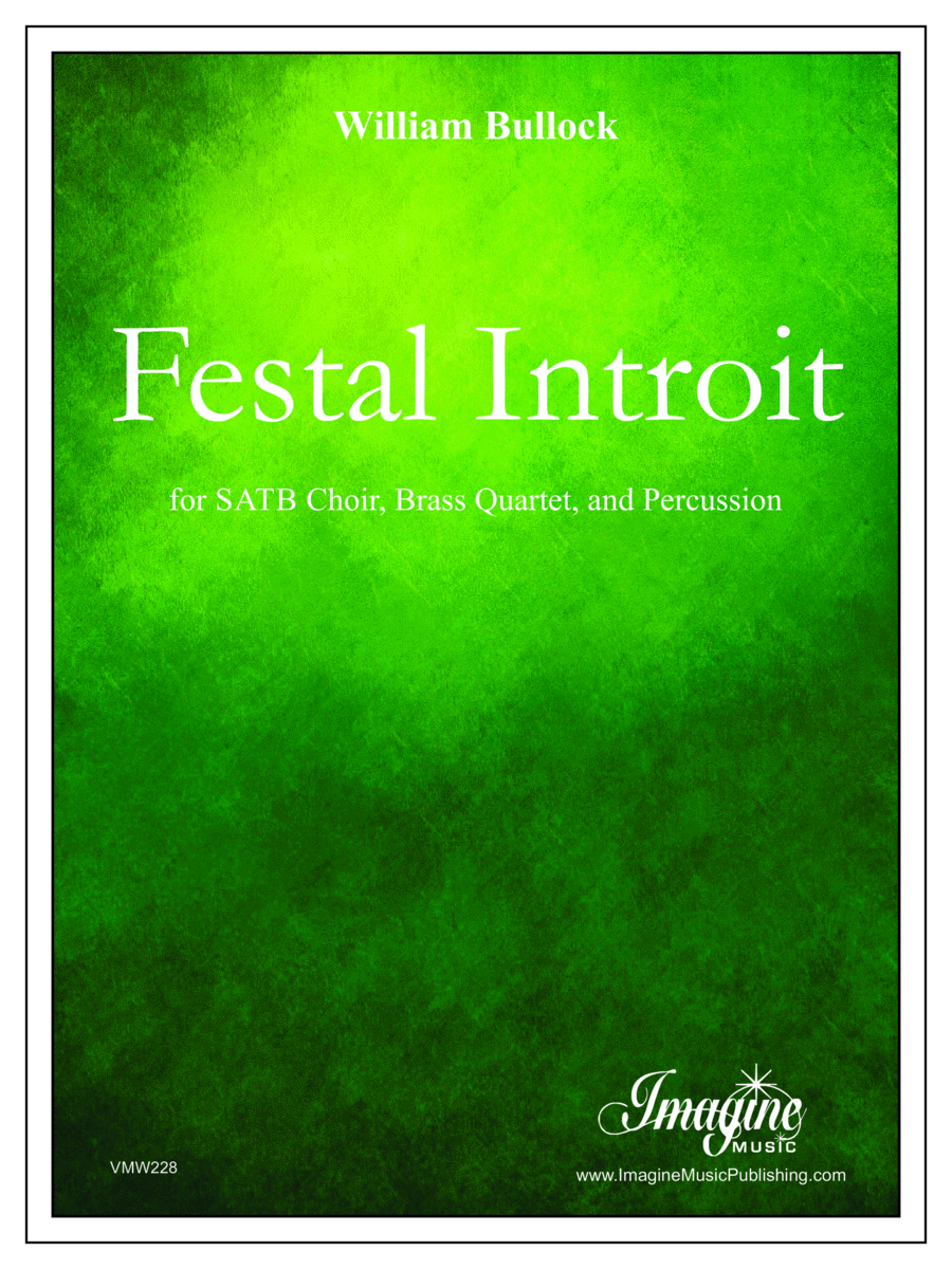 Festal Introit 4-Part scores gallery preview page 1