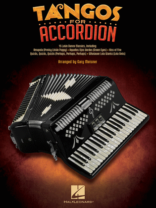 Book cover for Tangos for Accordion