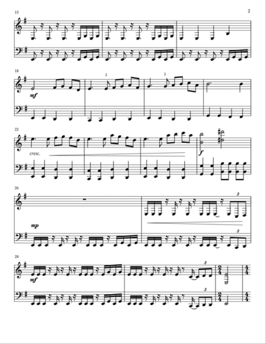 Transformers: Prime Piano Solo scores gallery preview page 3