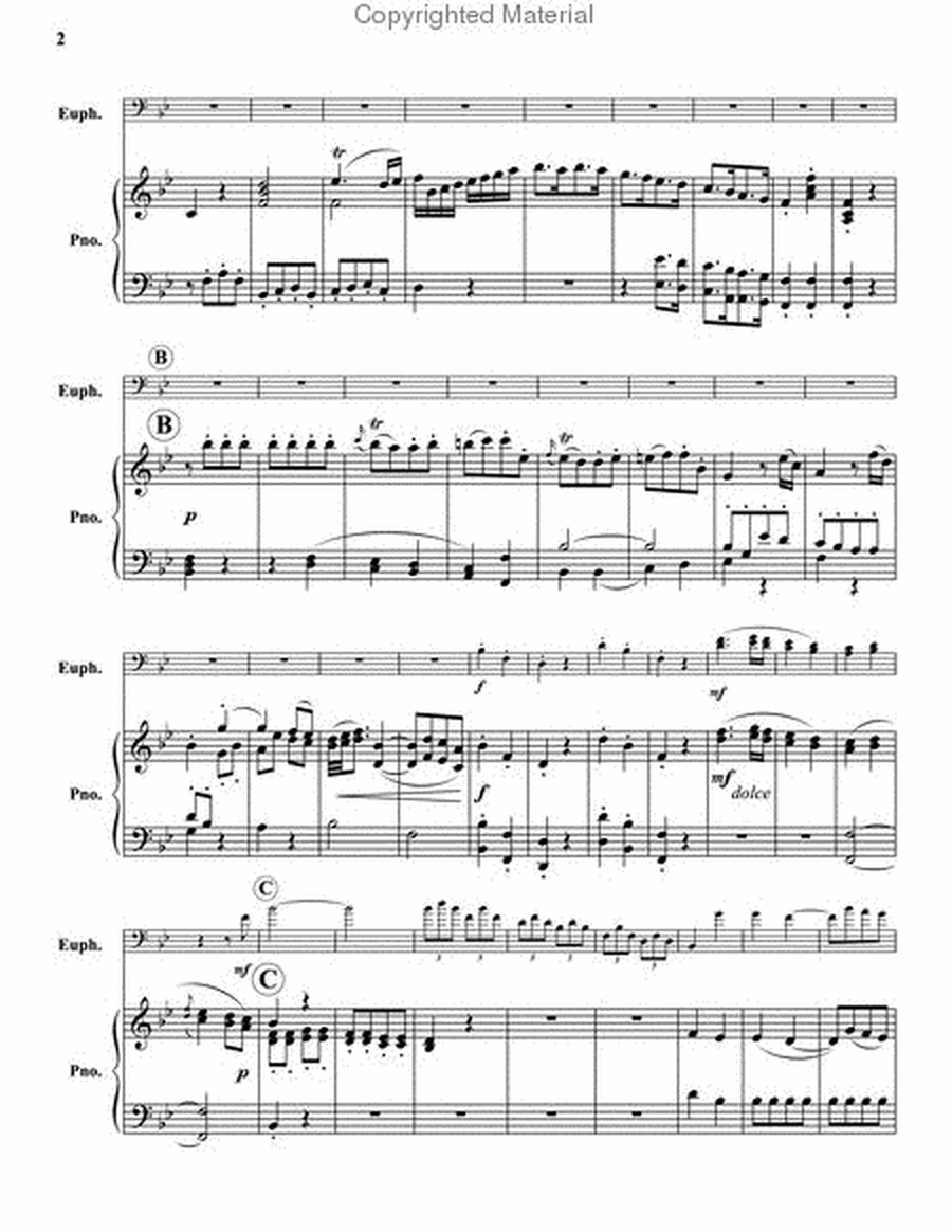 Presto from Concerto in Bb, K.207