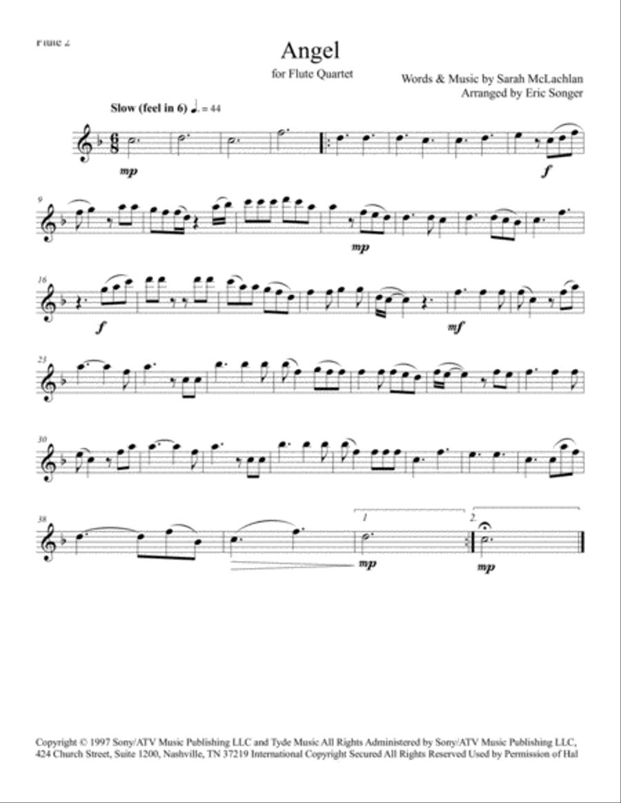 Angel Woodwind Quartet scores gallery preview page 2