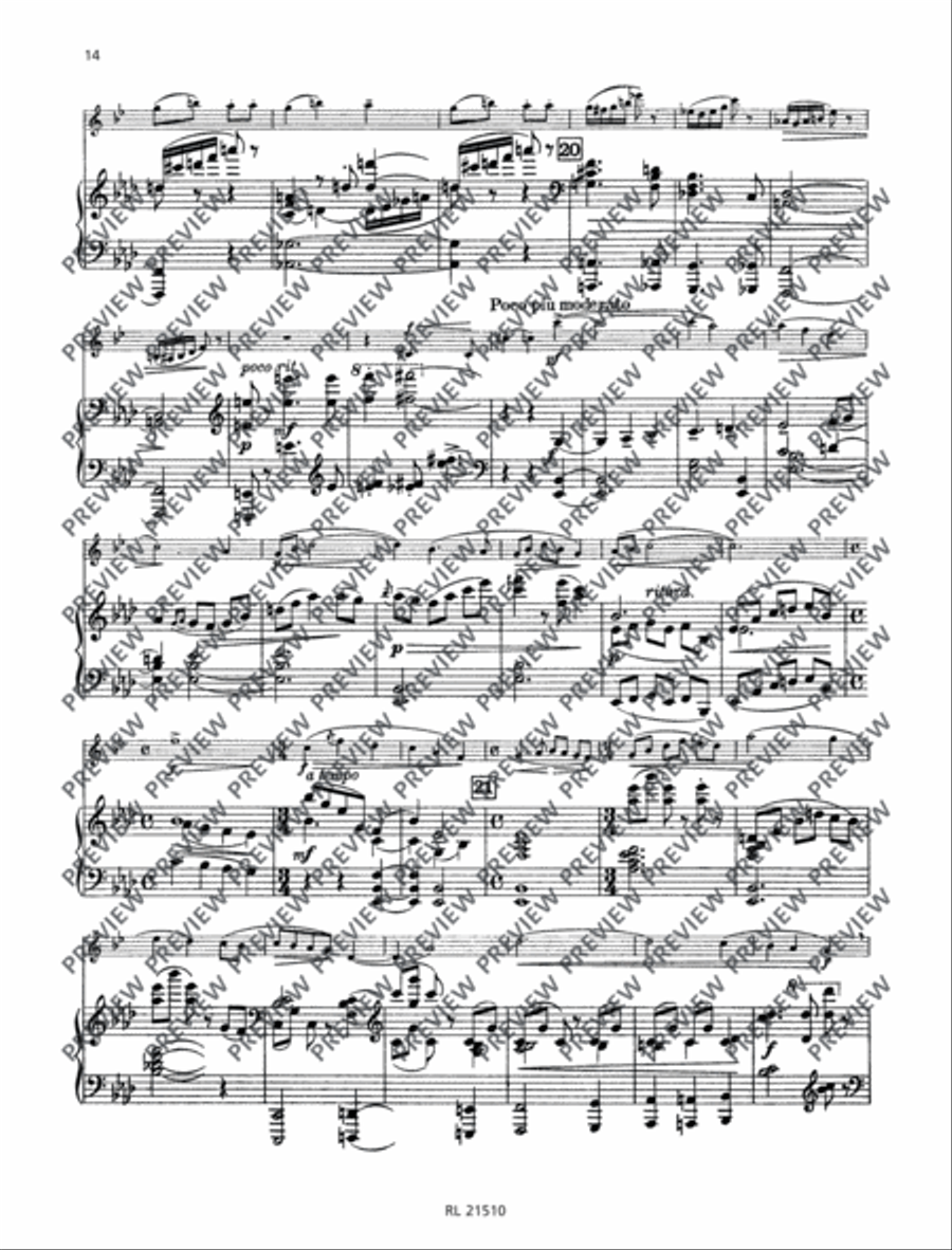 Sonata Sonata Clarinet Solo scores gallery preview page 15